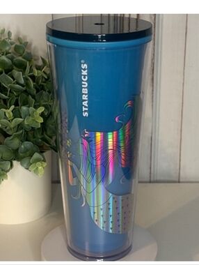 Starbucks Blue Siren Color Changing Tumbler No